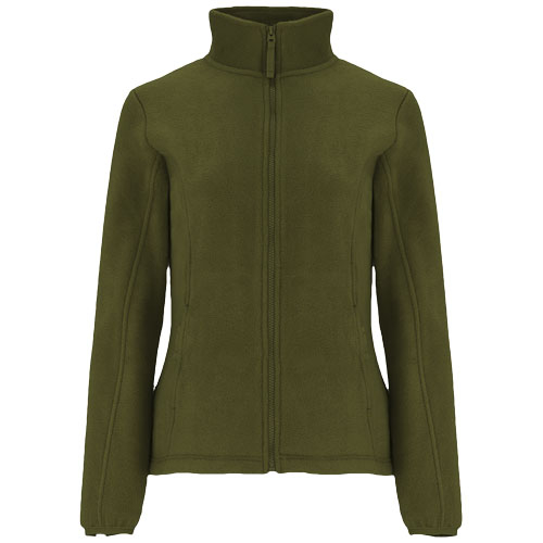 Veste publicitaire Femme en polaire Artic ROLY vert sapin